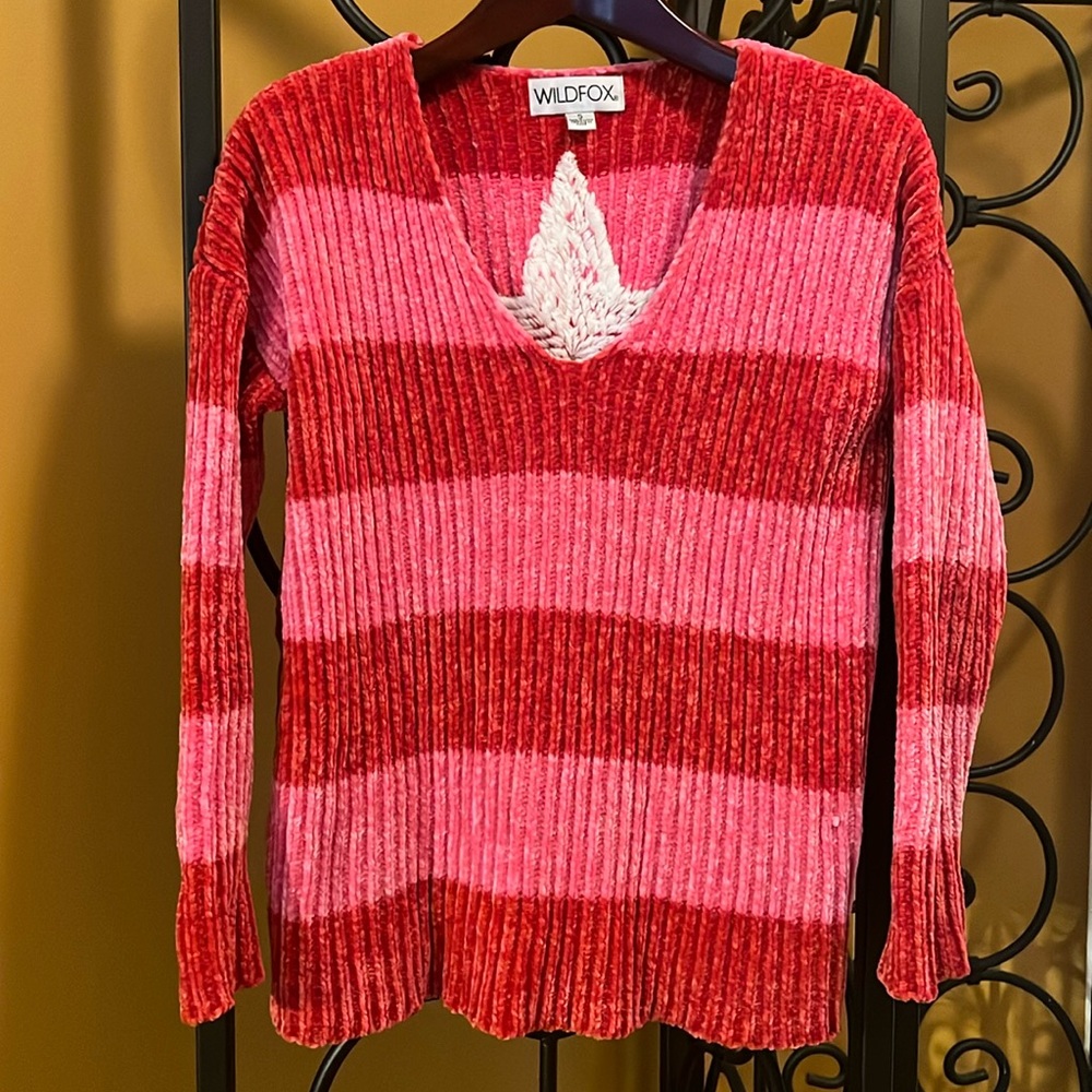 WILDFOX Chenille Shine Clark Sweater